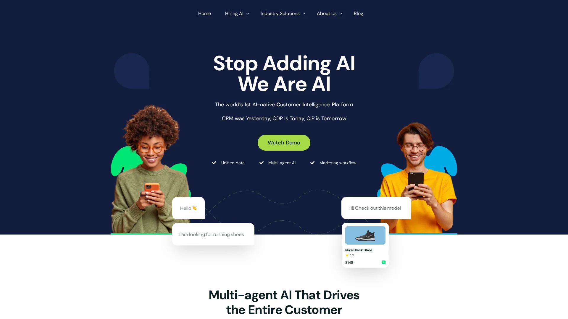 social-hub-ai homepage