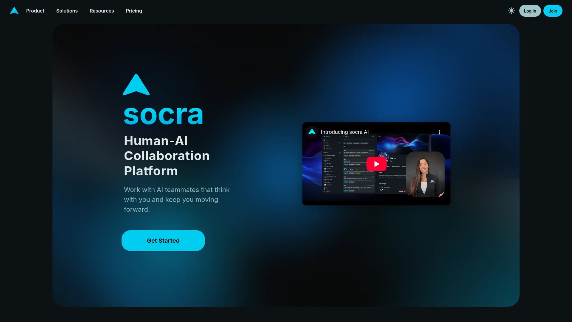 socra-ai homepage