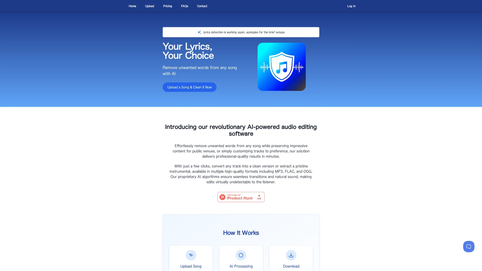 songcleaner homepage