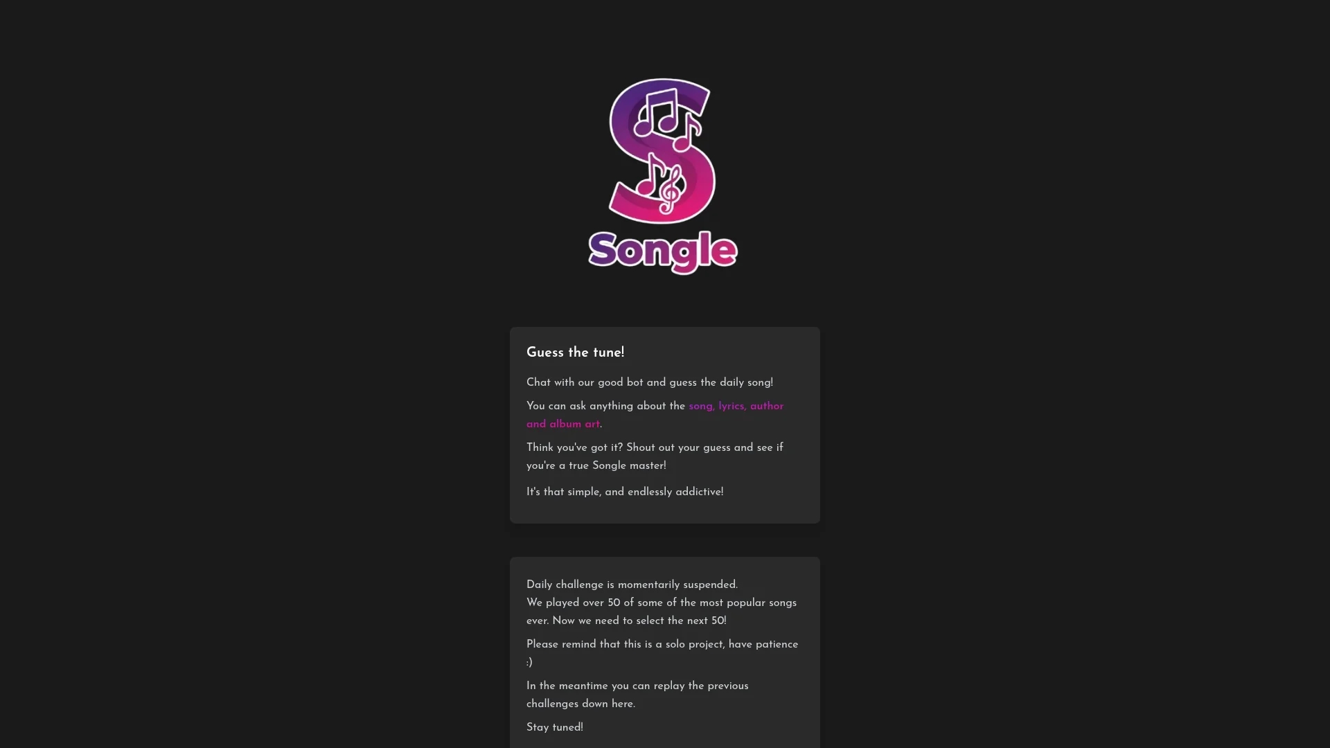 songle-ai homepage