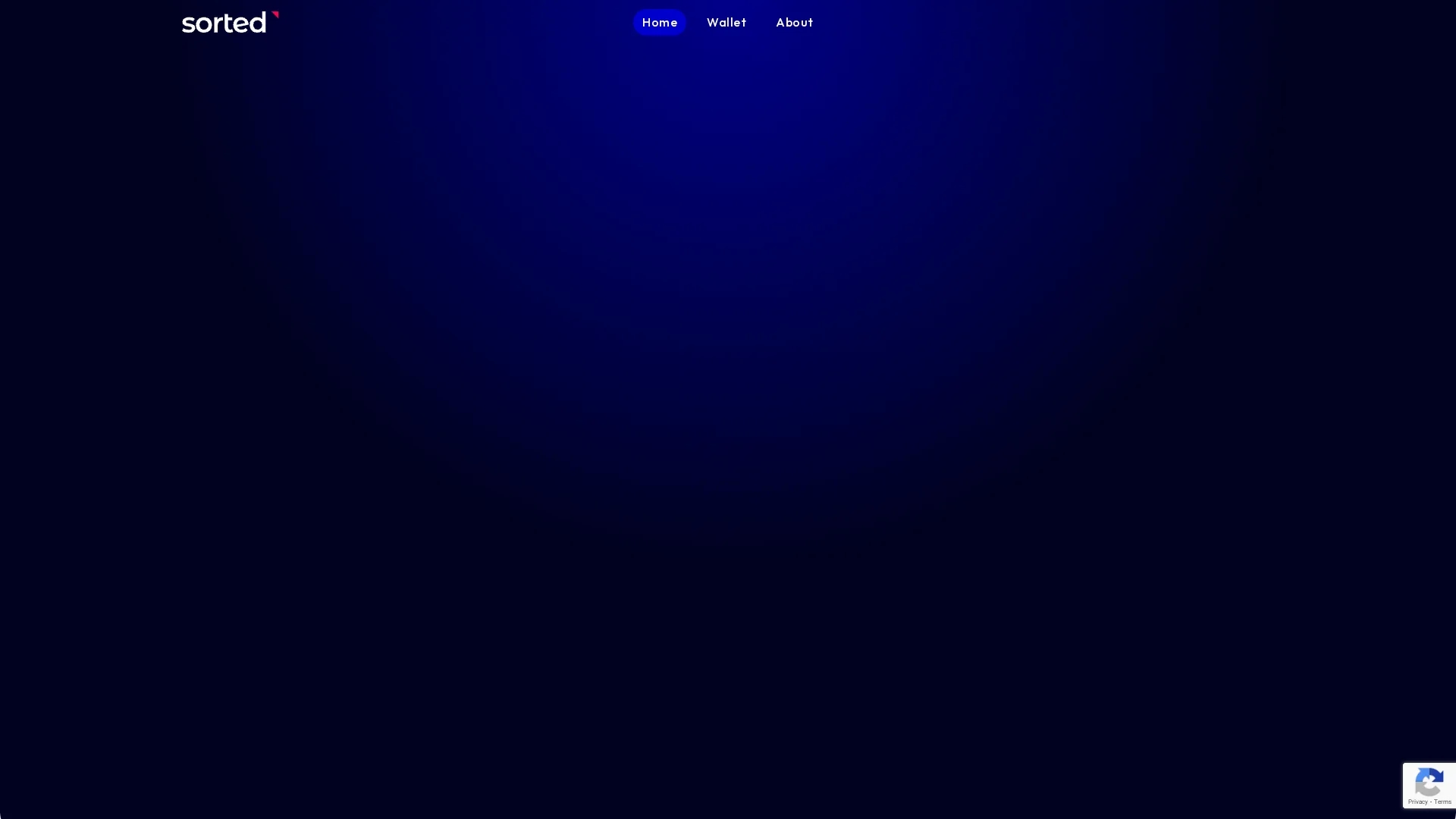 sorted-wallet homepage