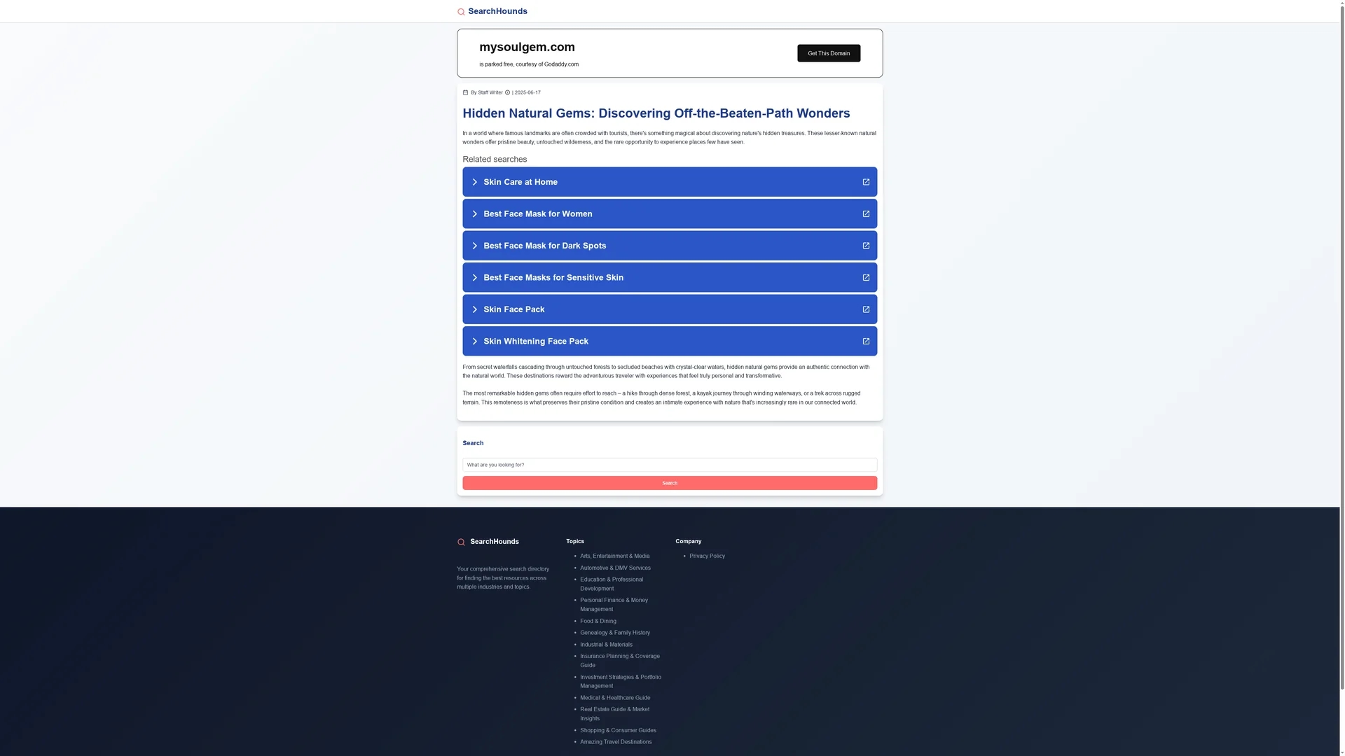 soulgem homepage
