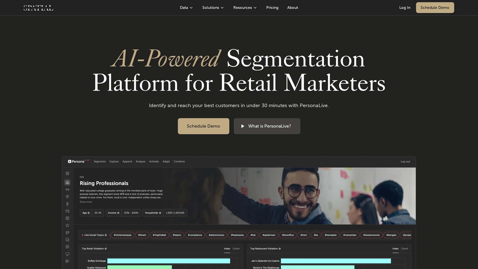 spatial homepage
