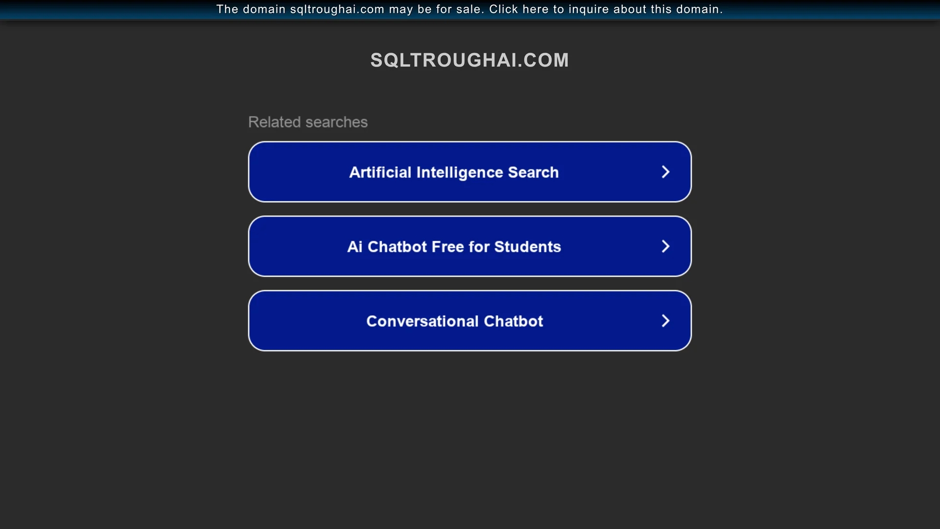 sqltoughai homepage