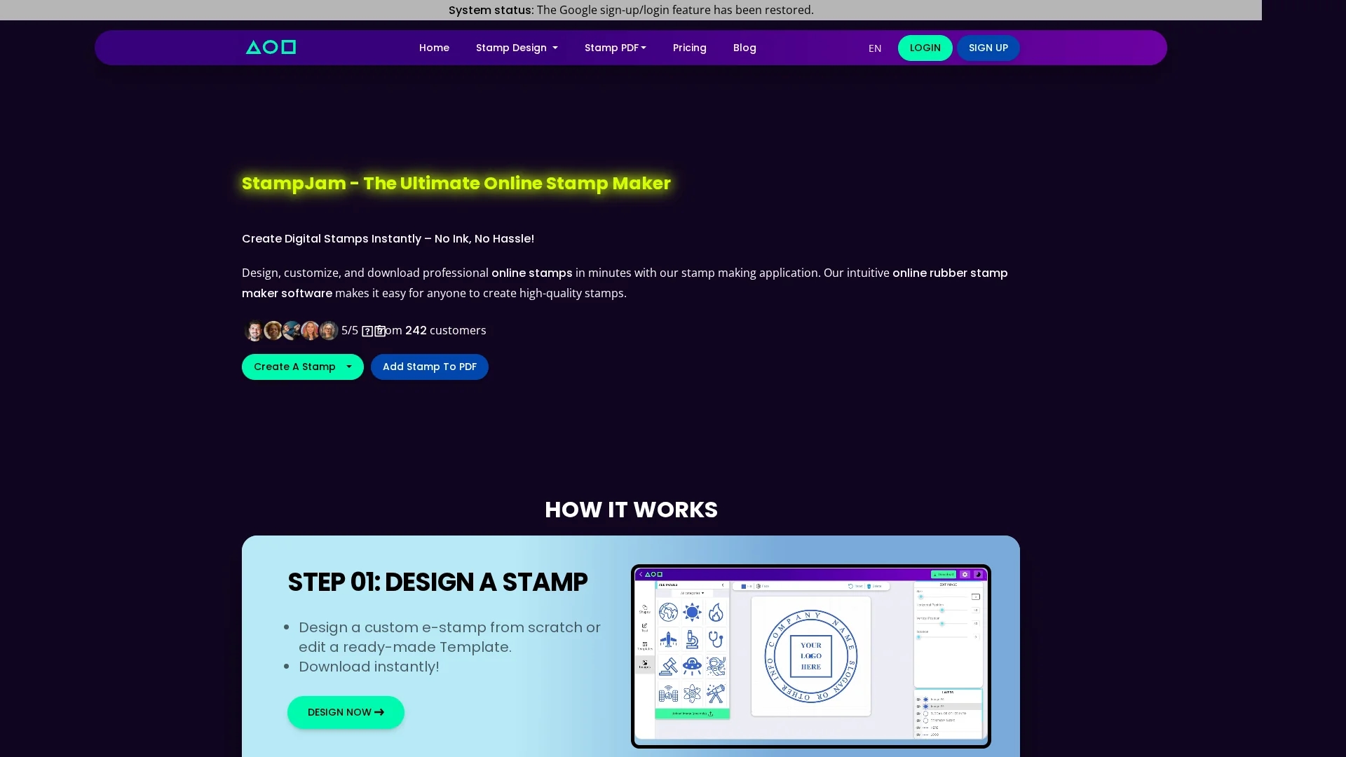 stampjam homepage