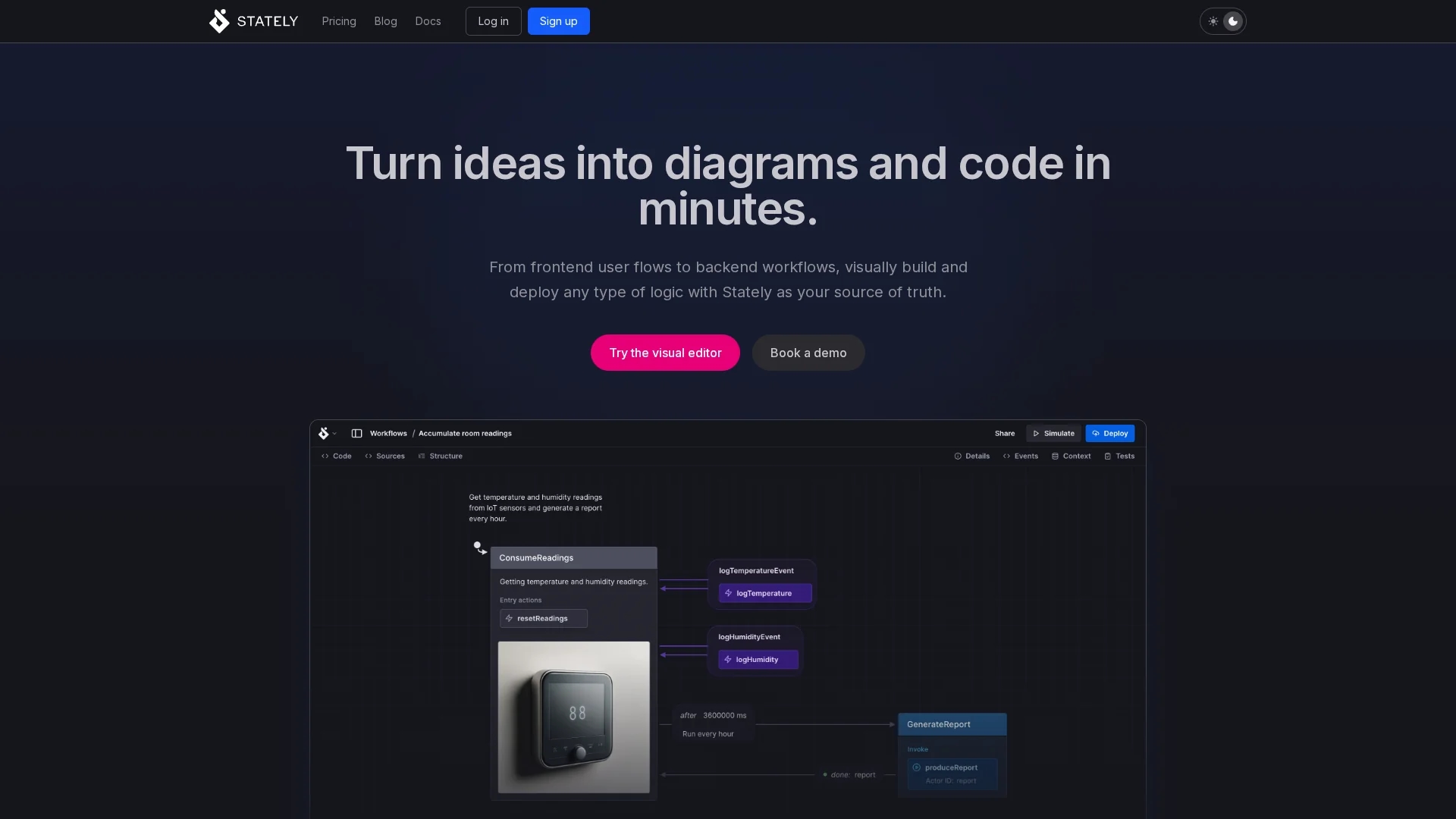 stately-ai homepage