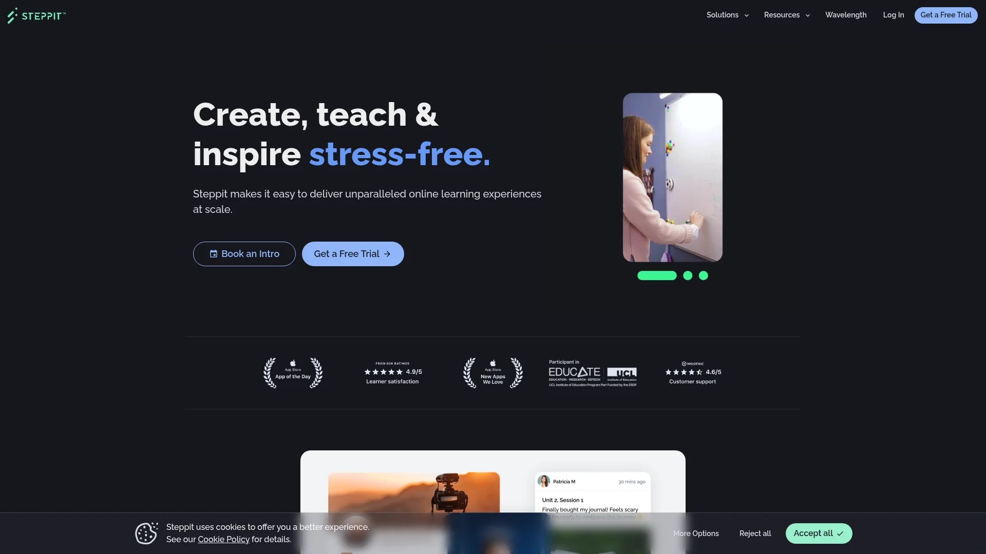 steppit homepage