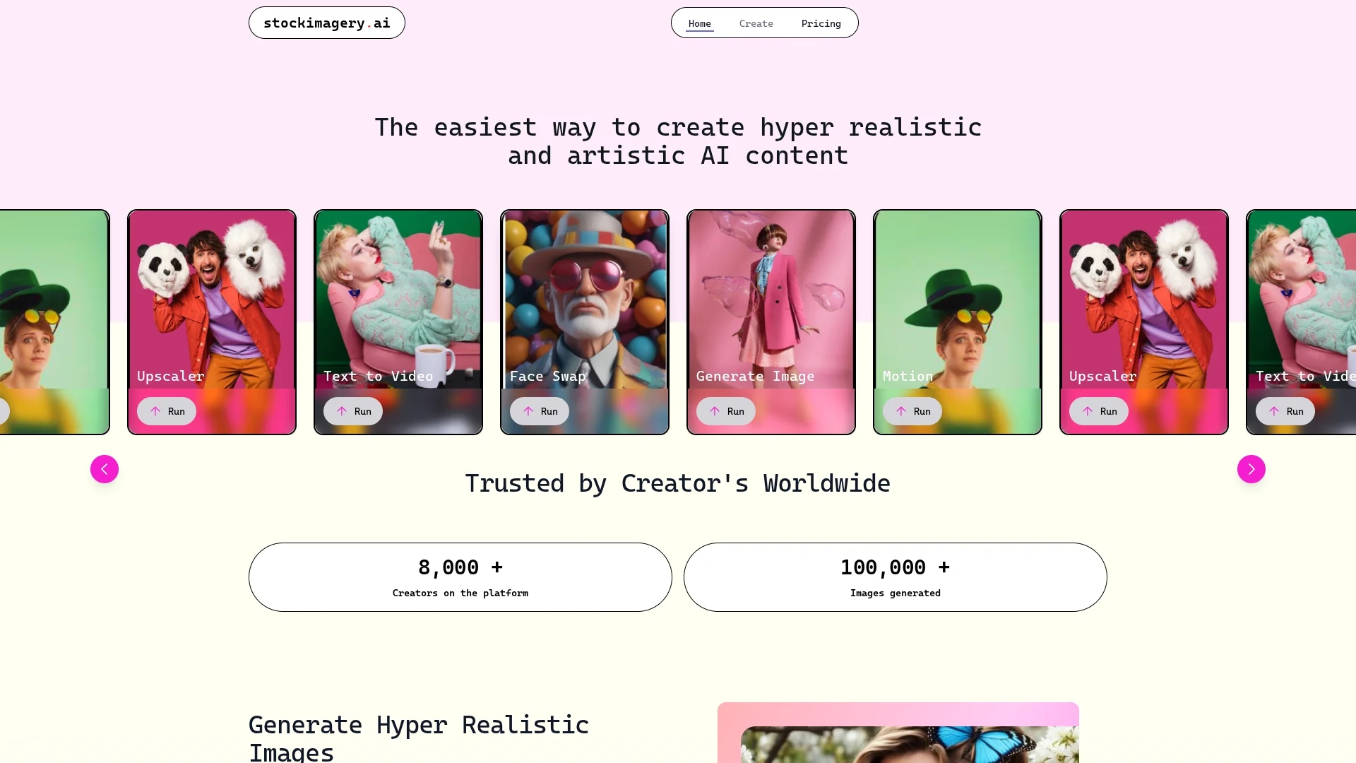 stockimagery homepage