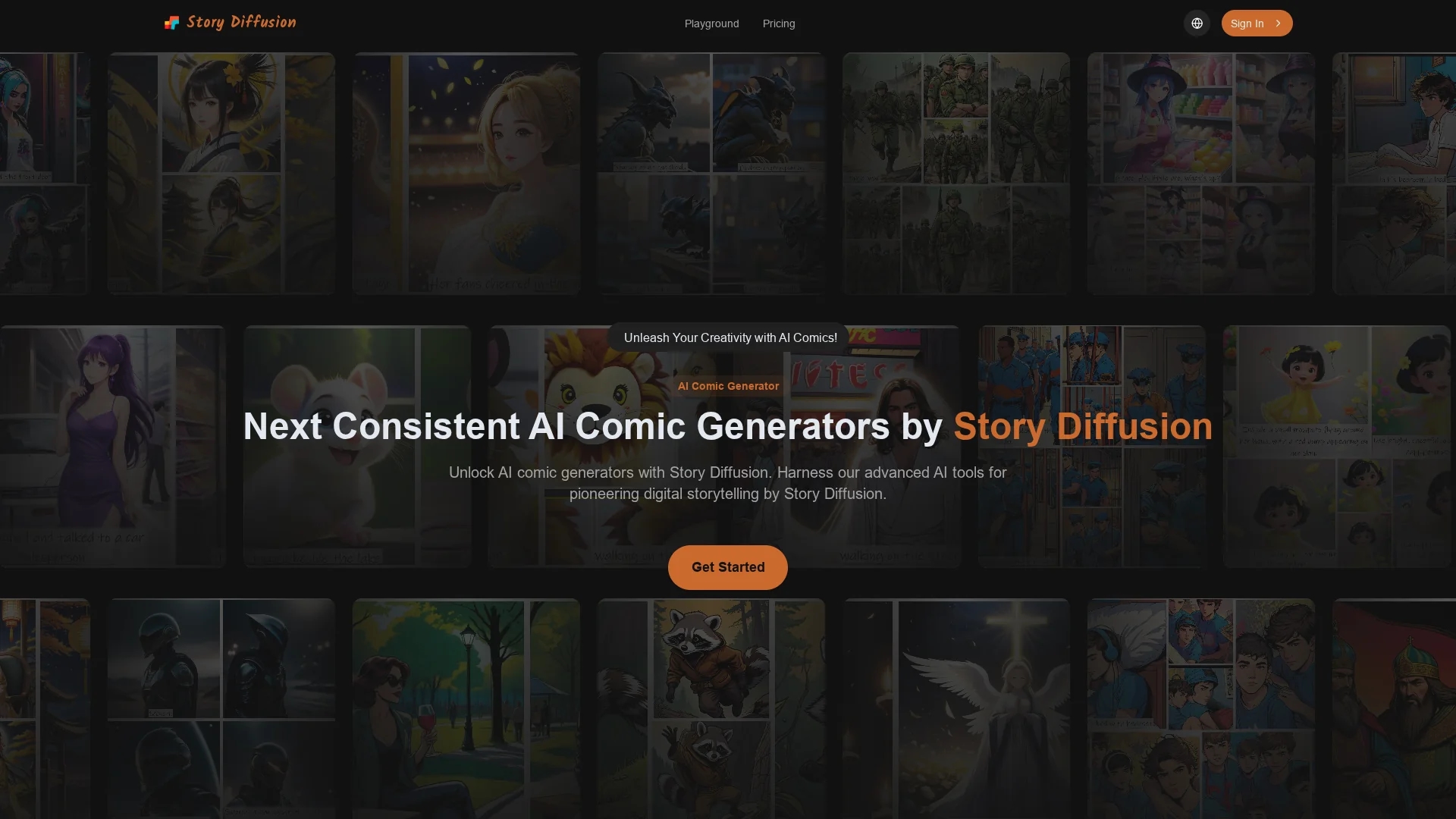 storydiffusion homepage