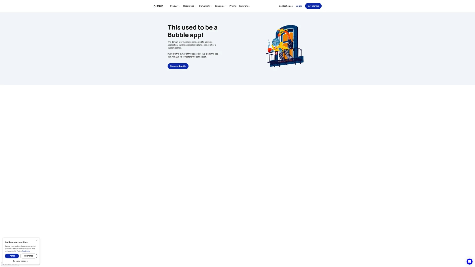 storynest-ai homepage