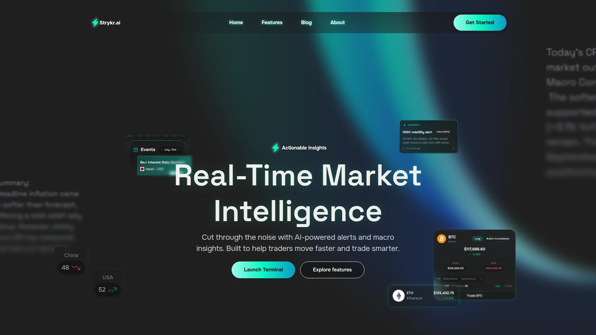 strykr-ai homepage