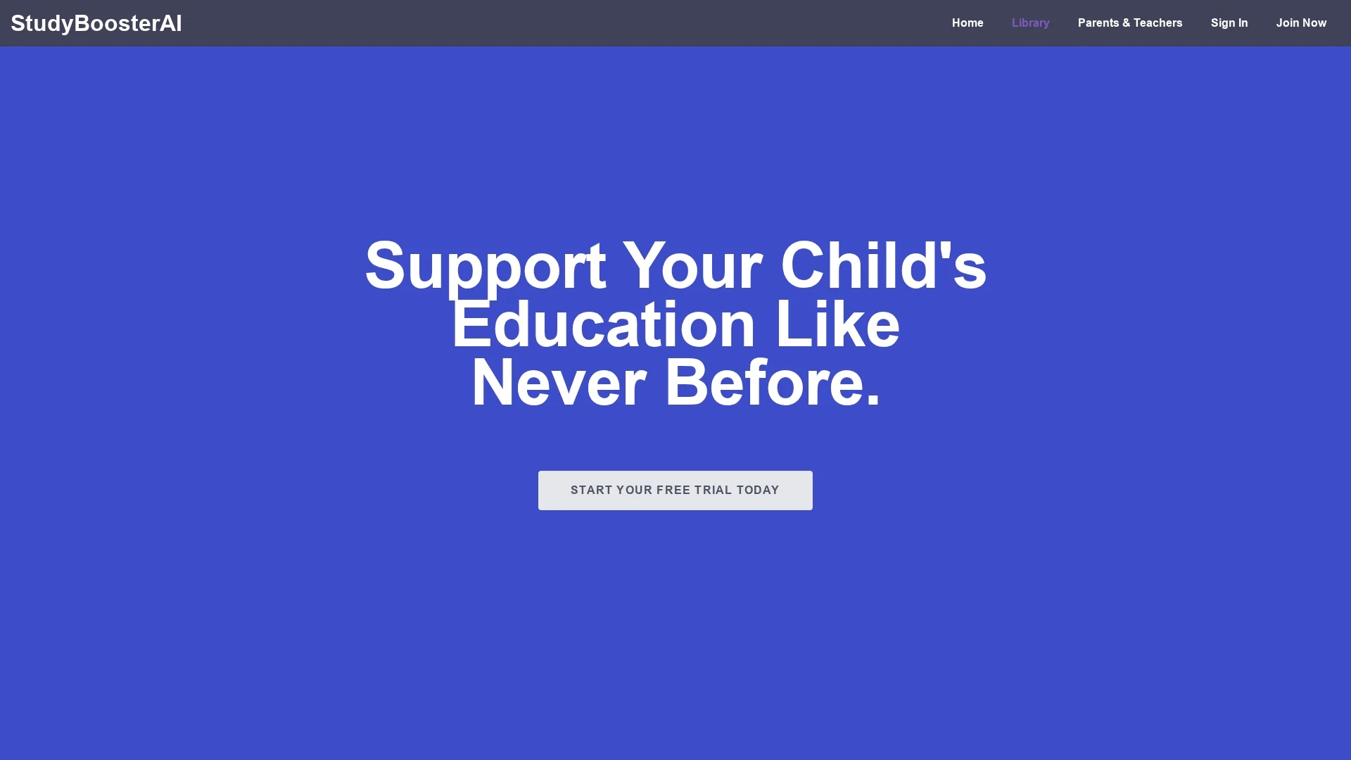 studyboosterai homepage