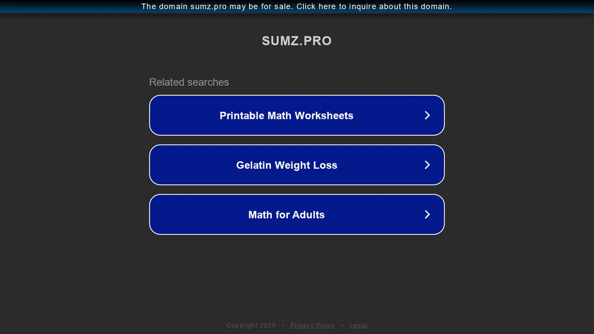sumz-pro homepage