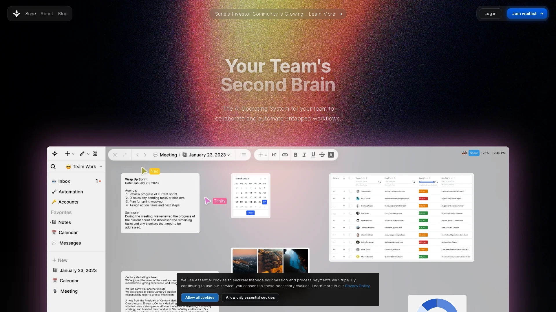 sune homepage