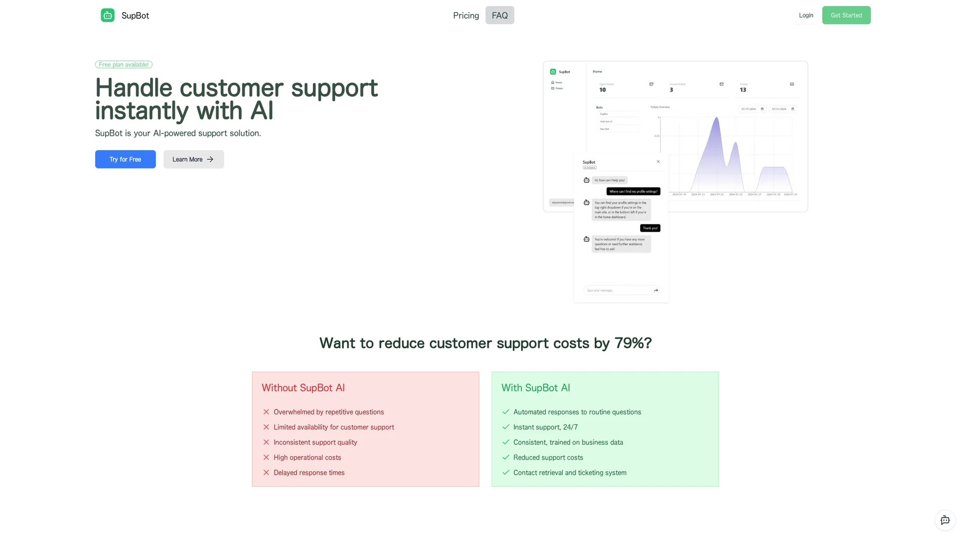 supbot homepage