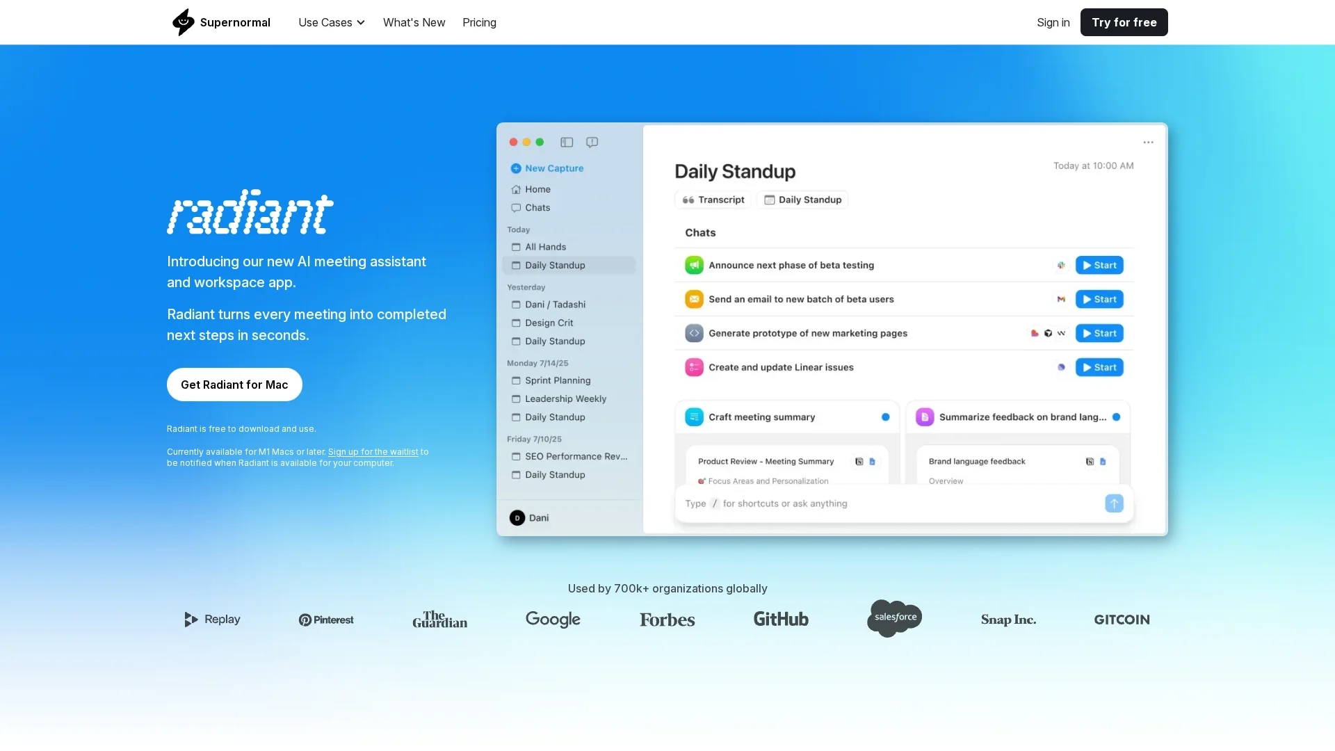 supernormal homepage