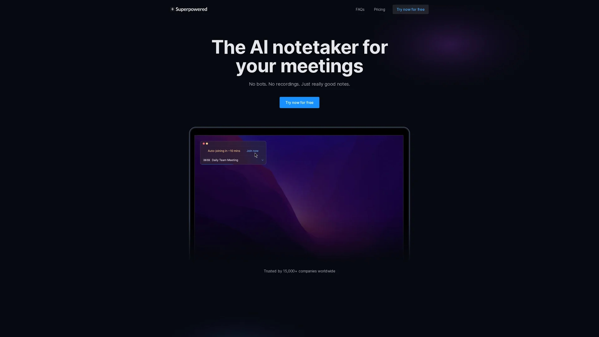 superpowered homepage