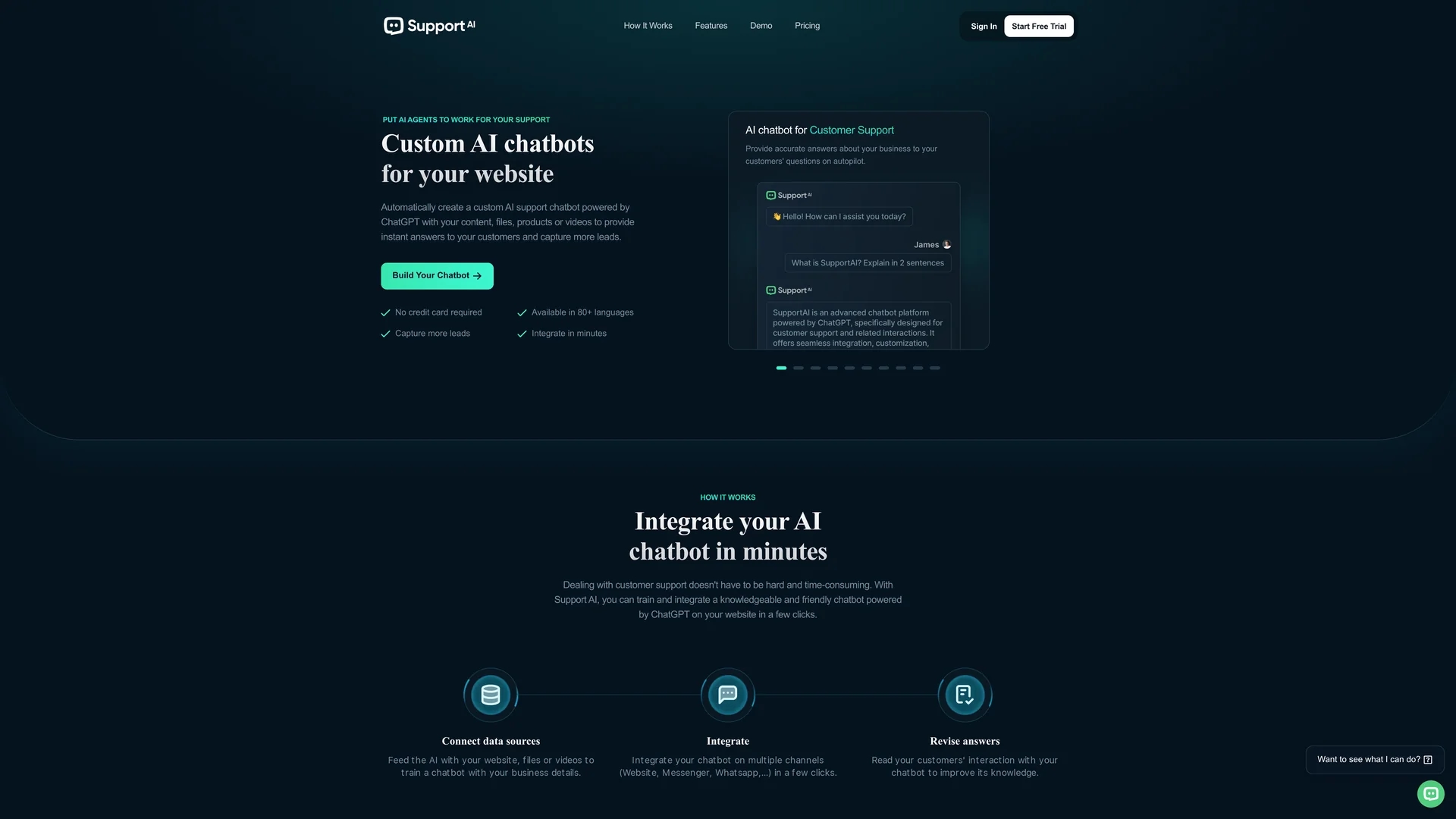 supportai homepage