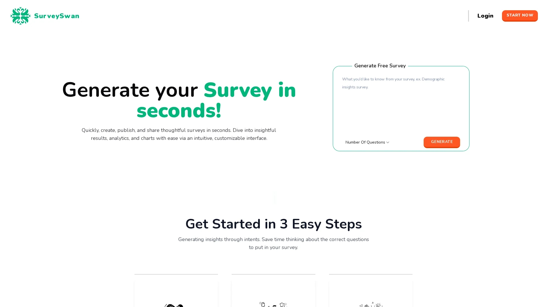 surveyswan homepage