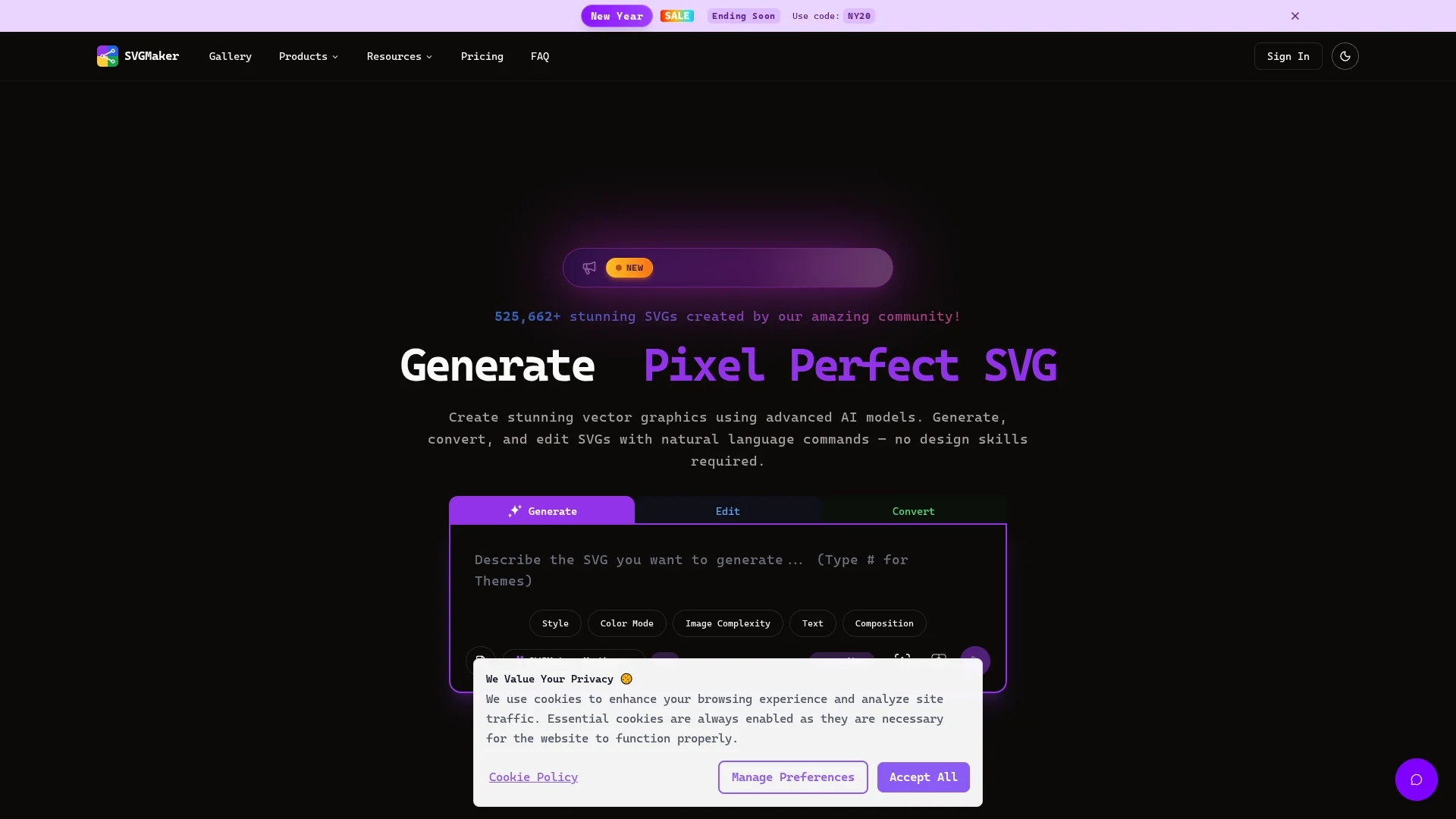 svgmaker homepage