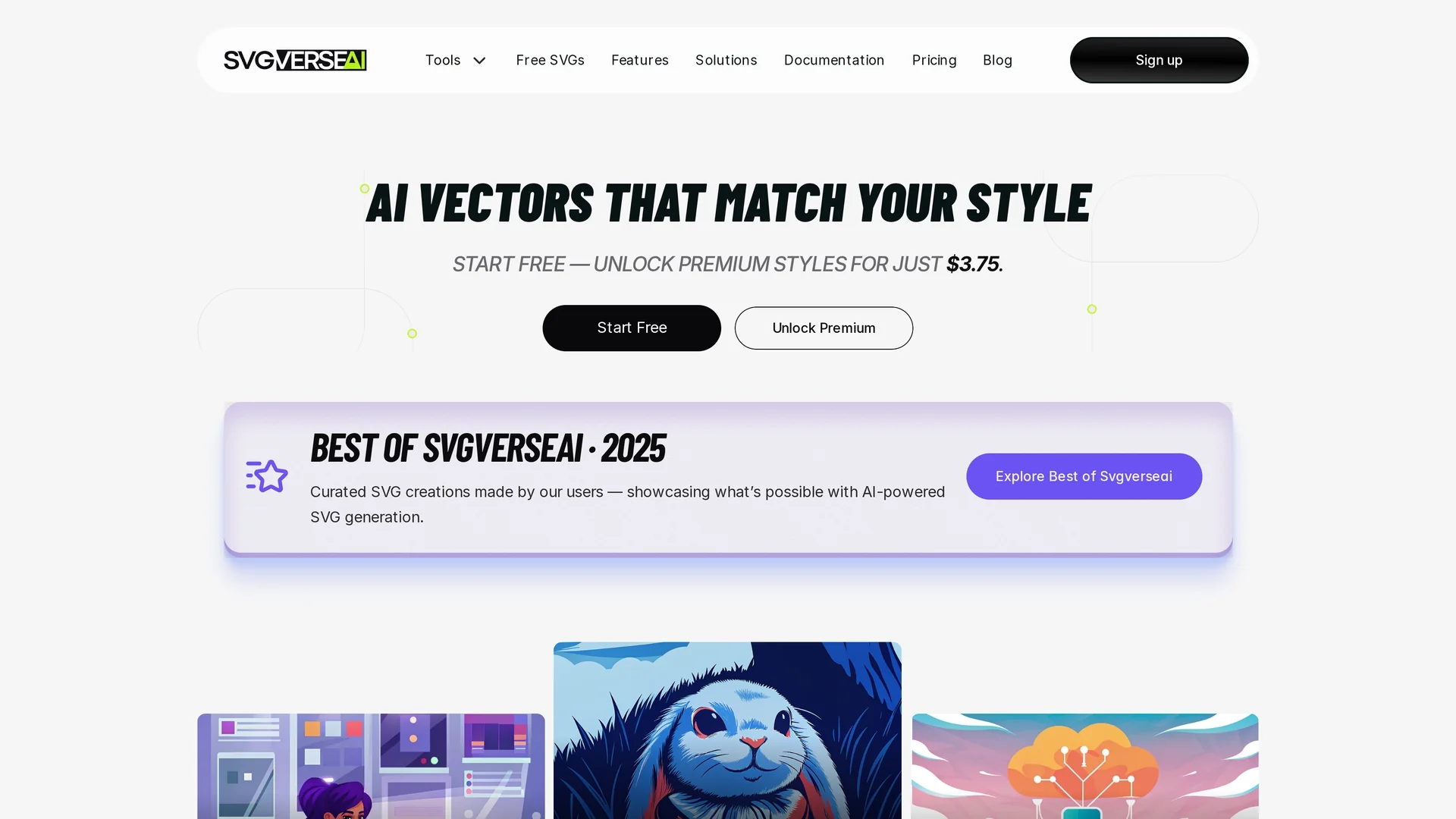 svgverseai homepage