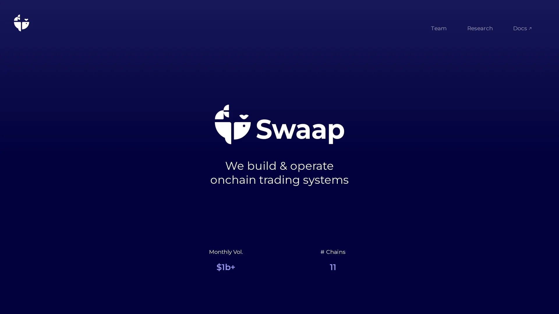 swaap-v2 homepage