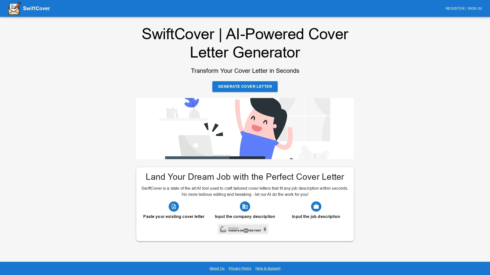 swiftcover homepage