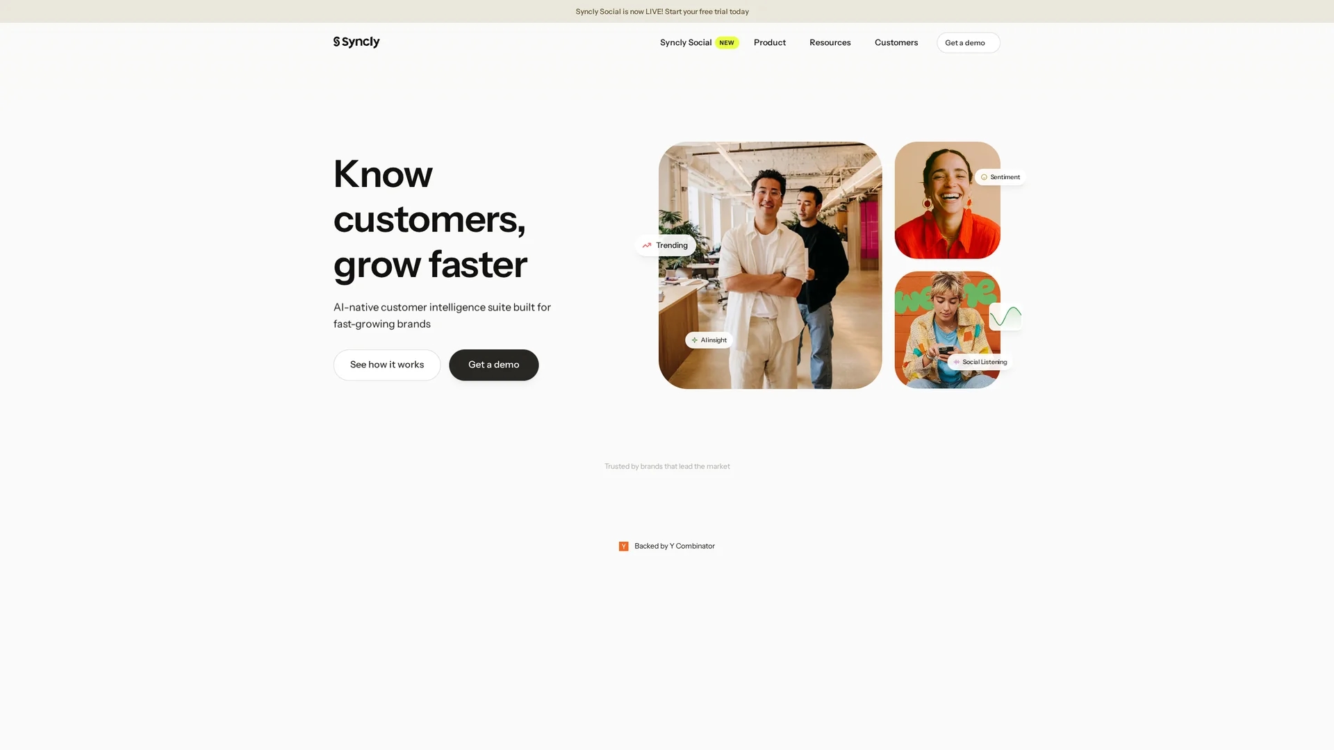 syncly homepage