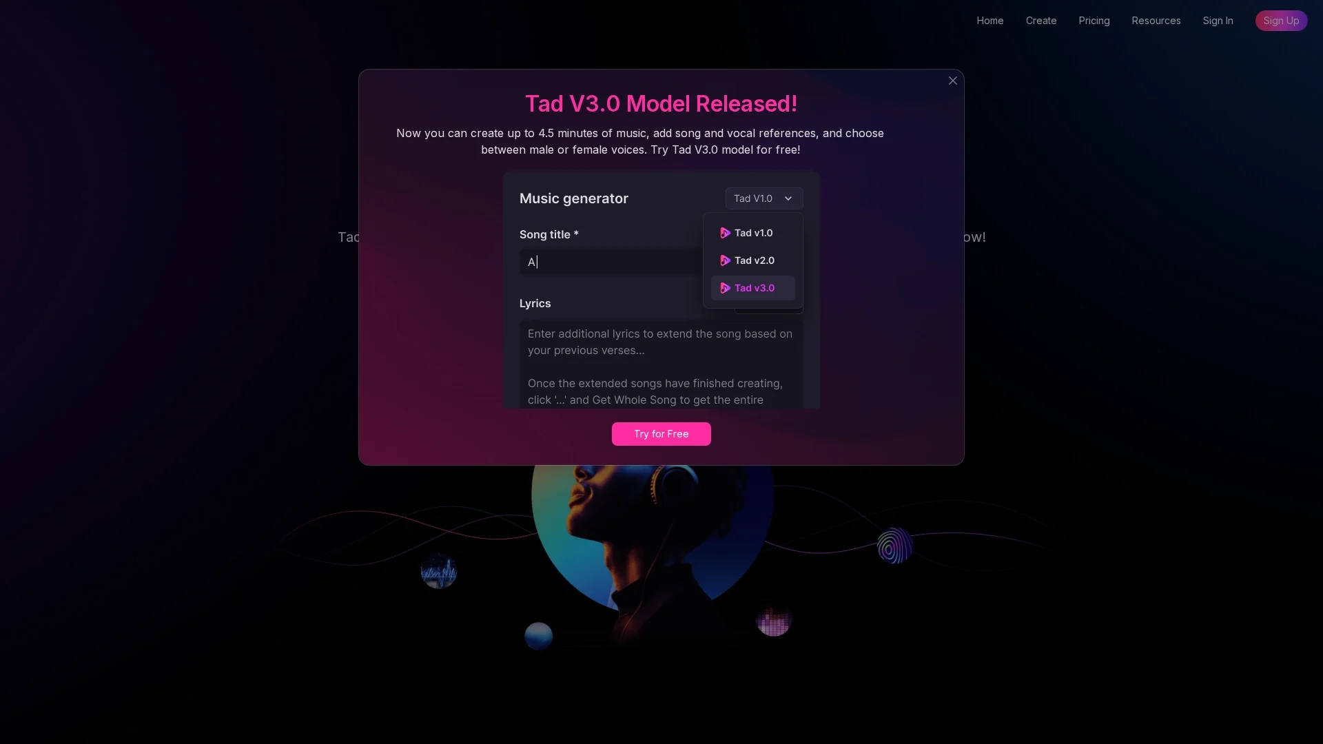 tad-ai homepage