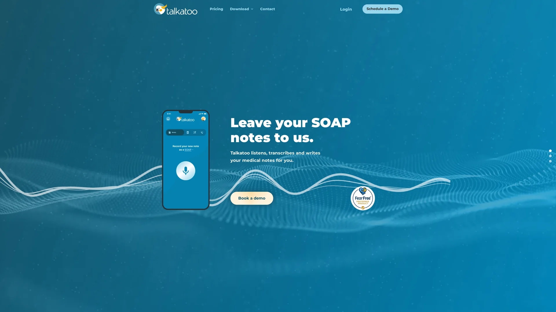 talkatoo-com homepage