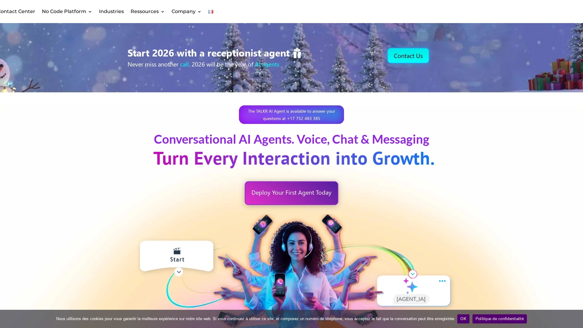 talkr homepage
