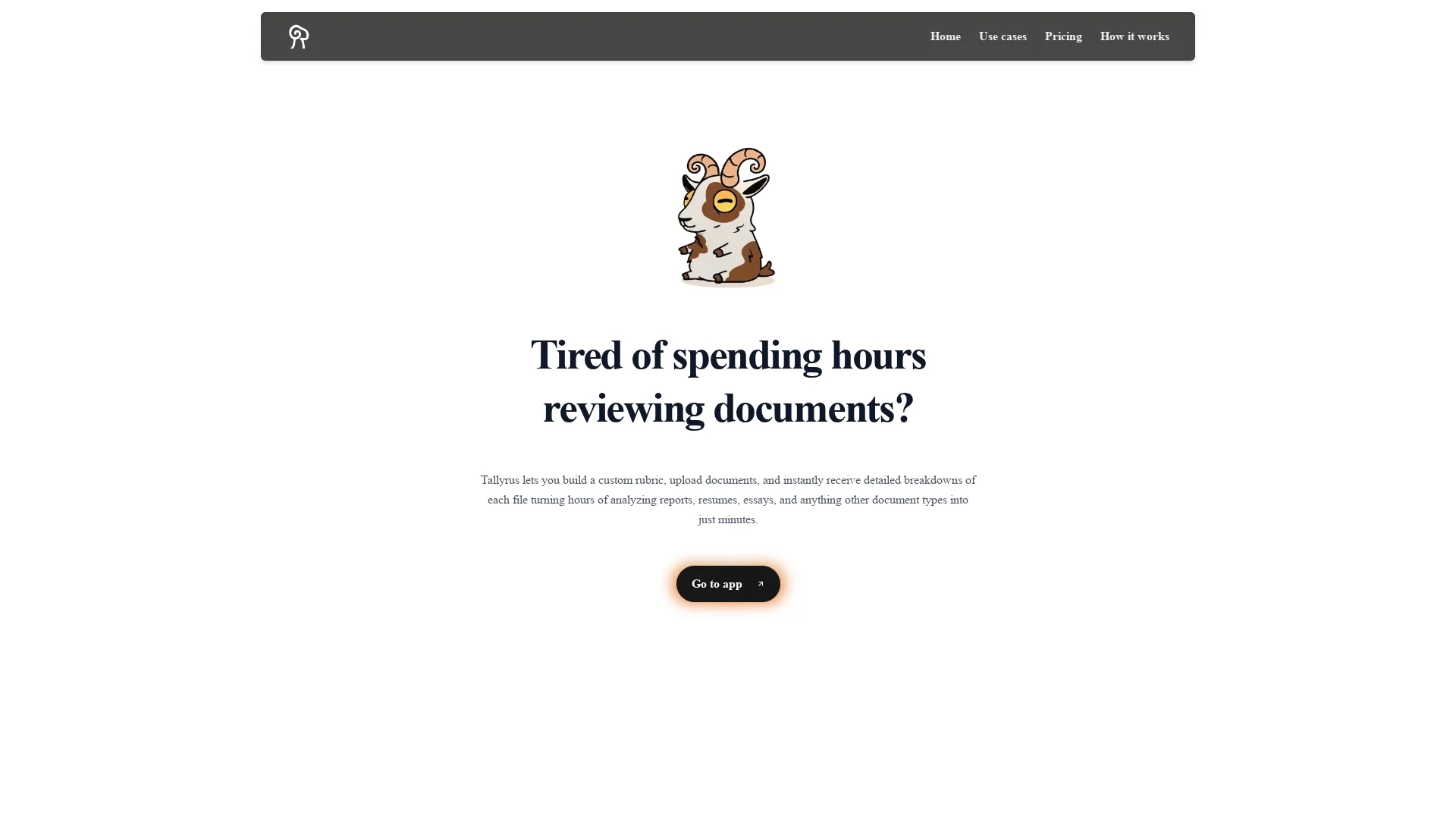 tallyrus homepage