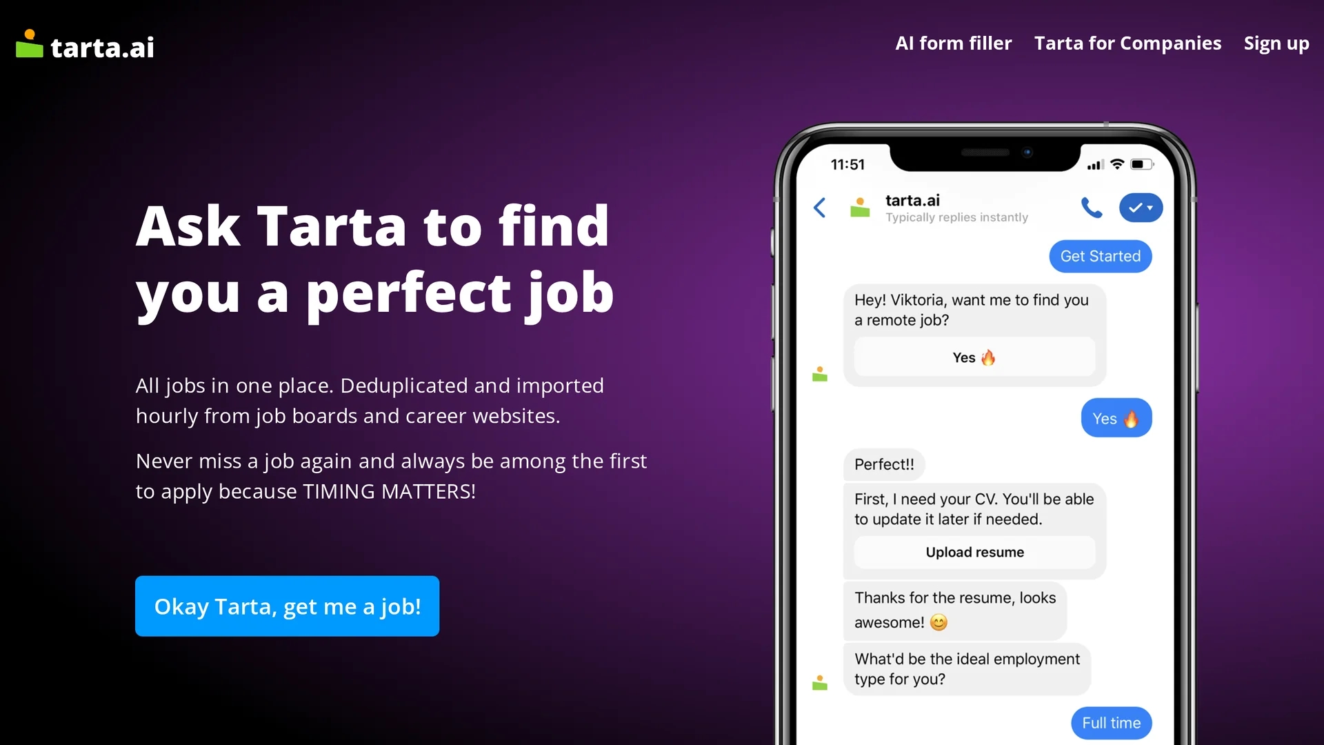 tarta-ai homepage
