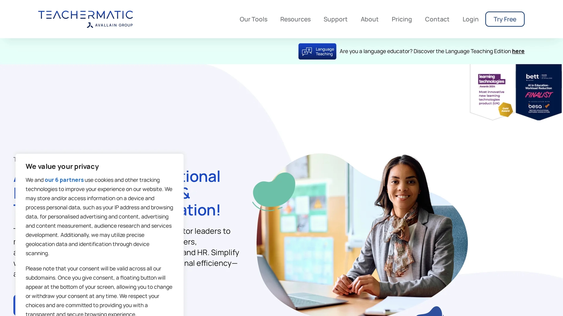 teachermatic homepage