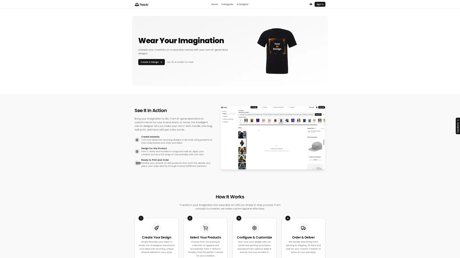 teeai homepage