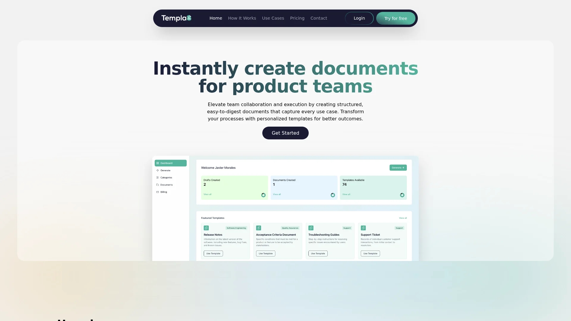 templa8 homepage