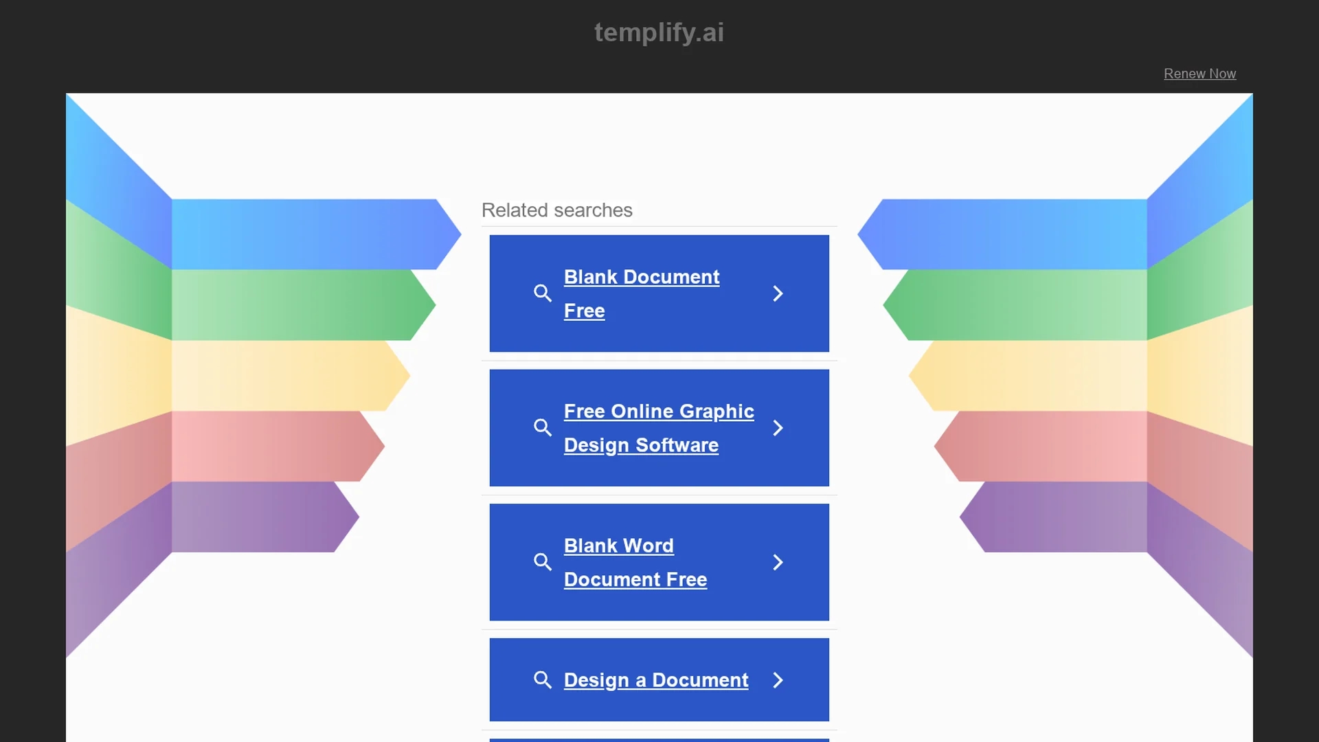templify-ai homepage