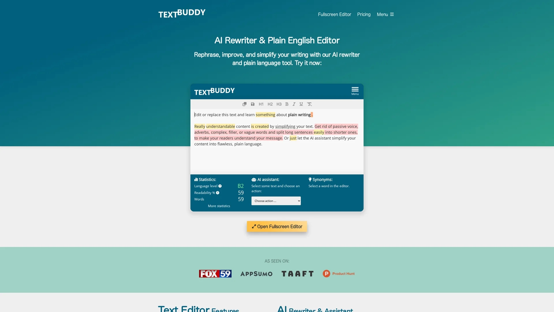 textbuddy homepage