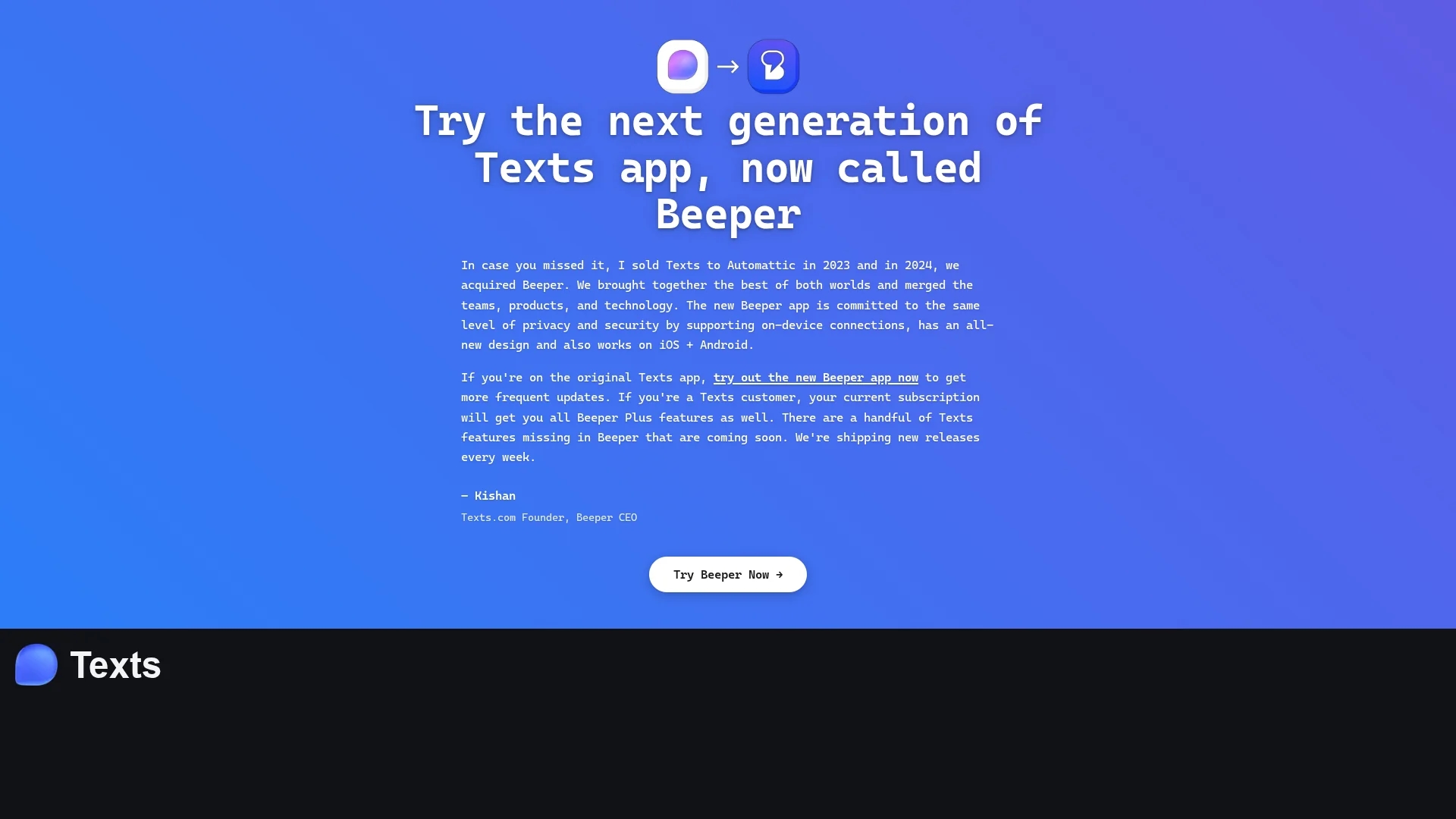 texts-com homepage