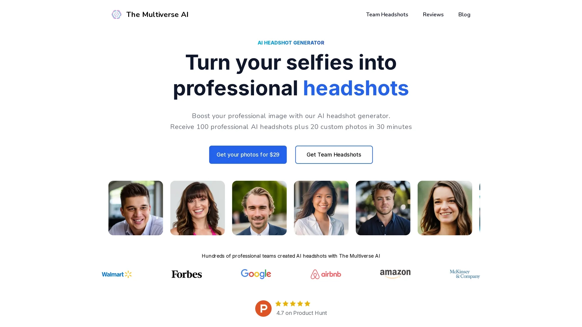 the-multiverse-ai homepage