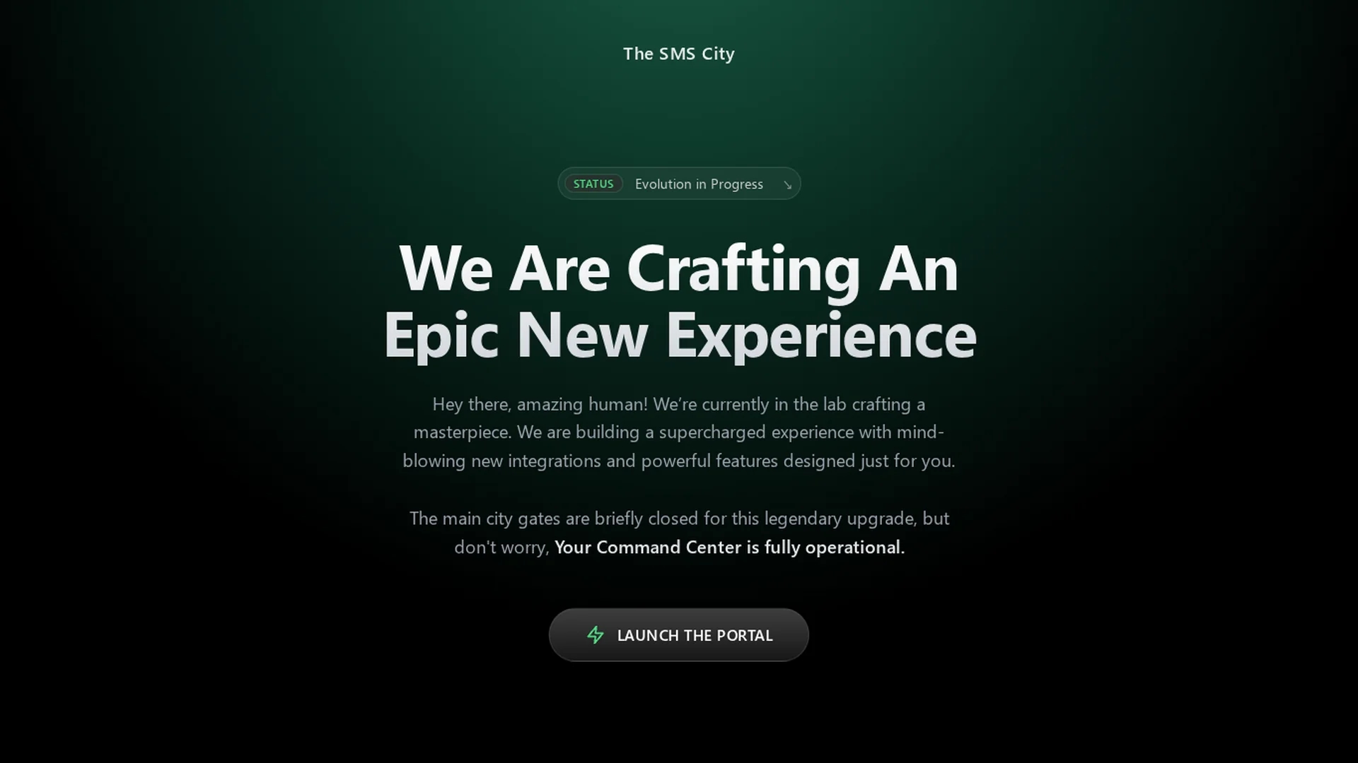 the-sms-city homepage
