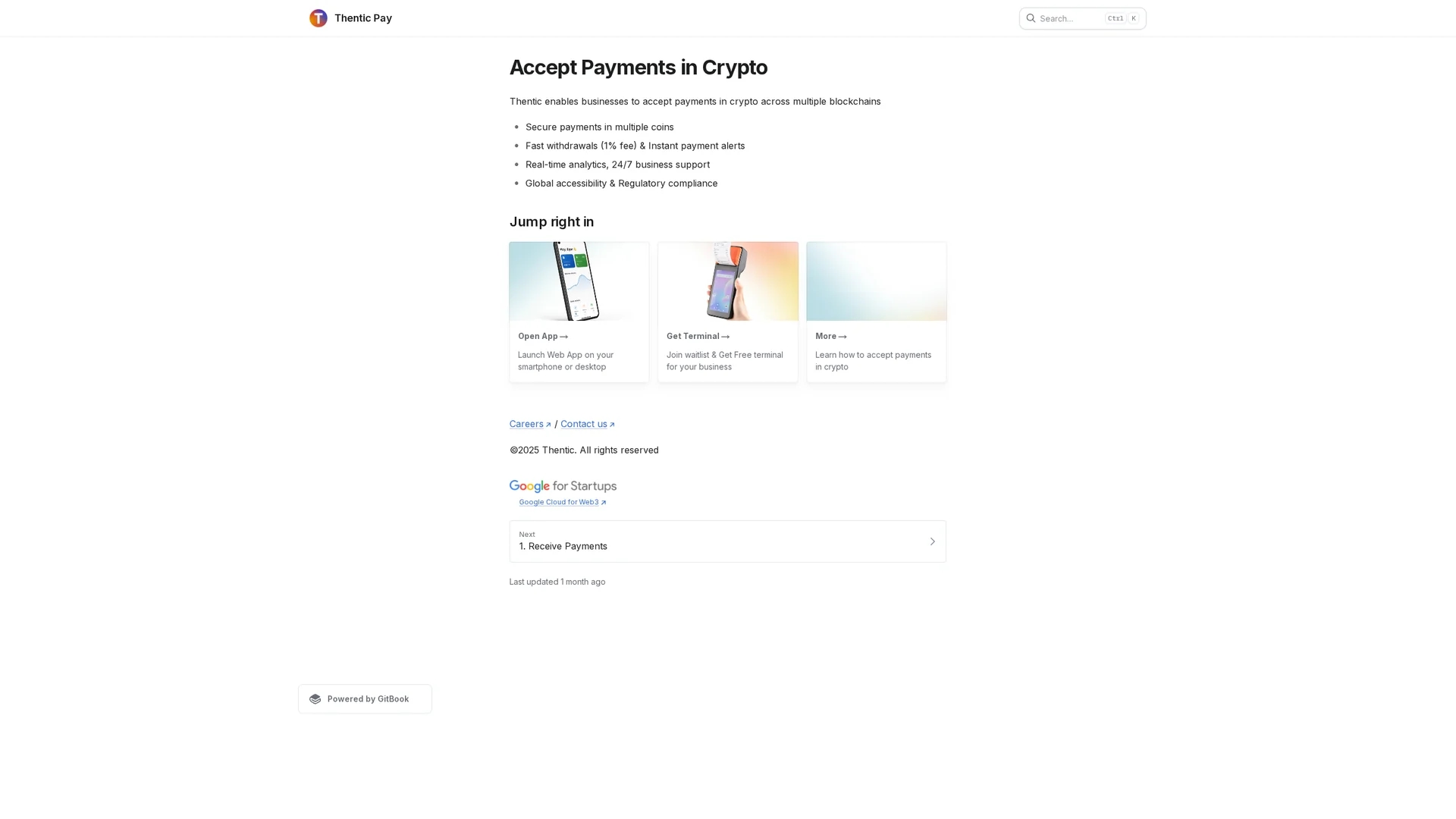 thentic homepage