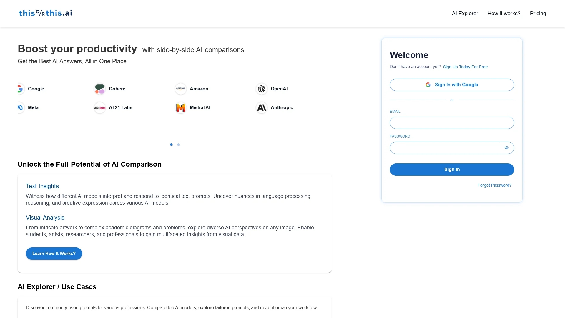 thisorthis-ai homepage