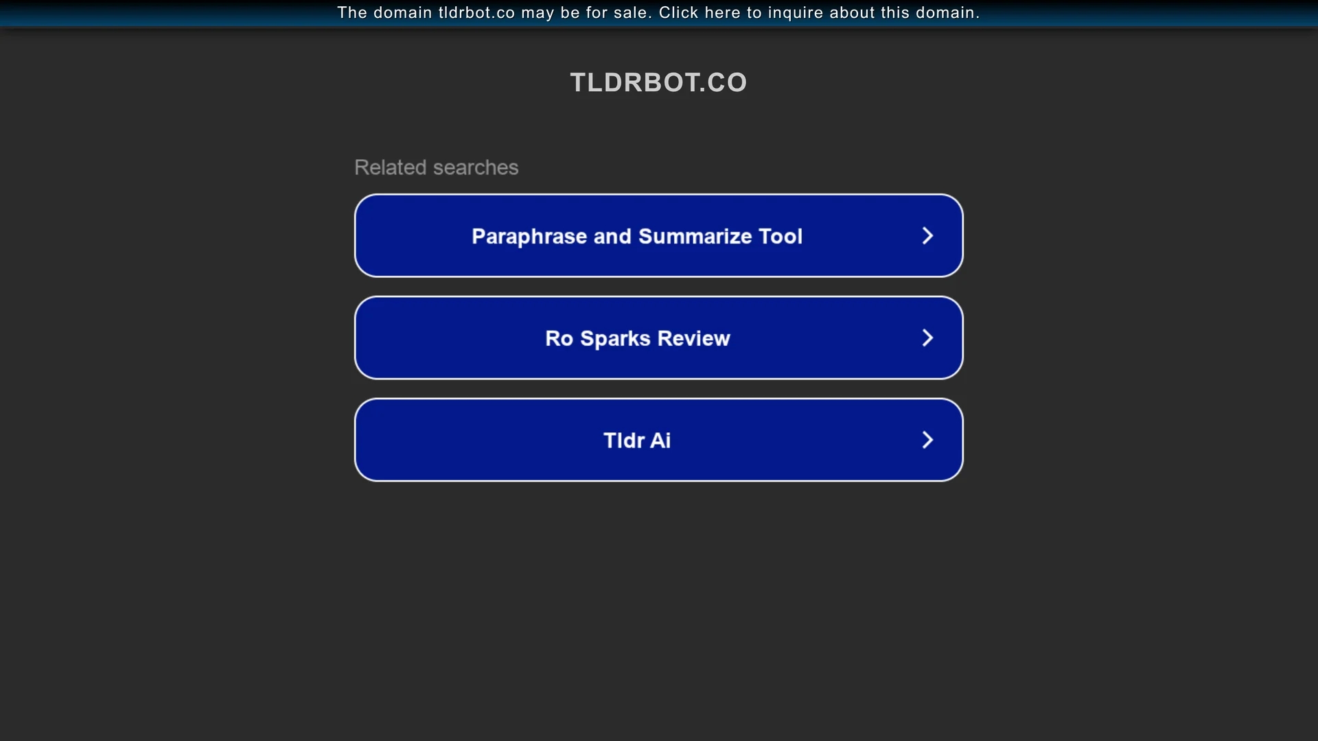 tldr-bot homepage
