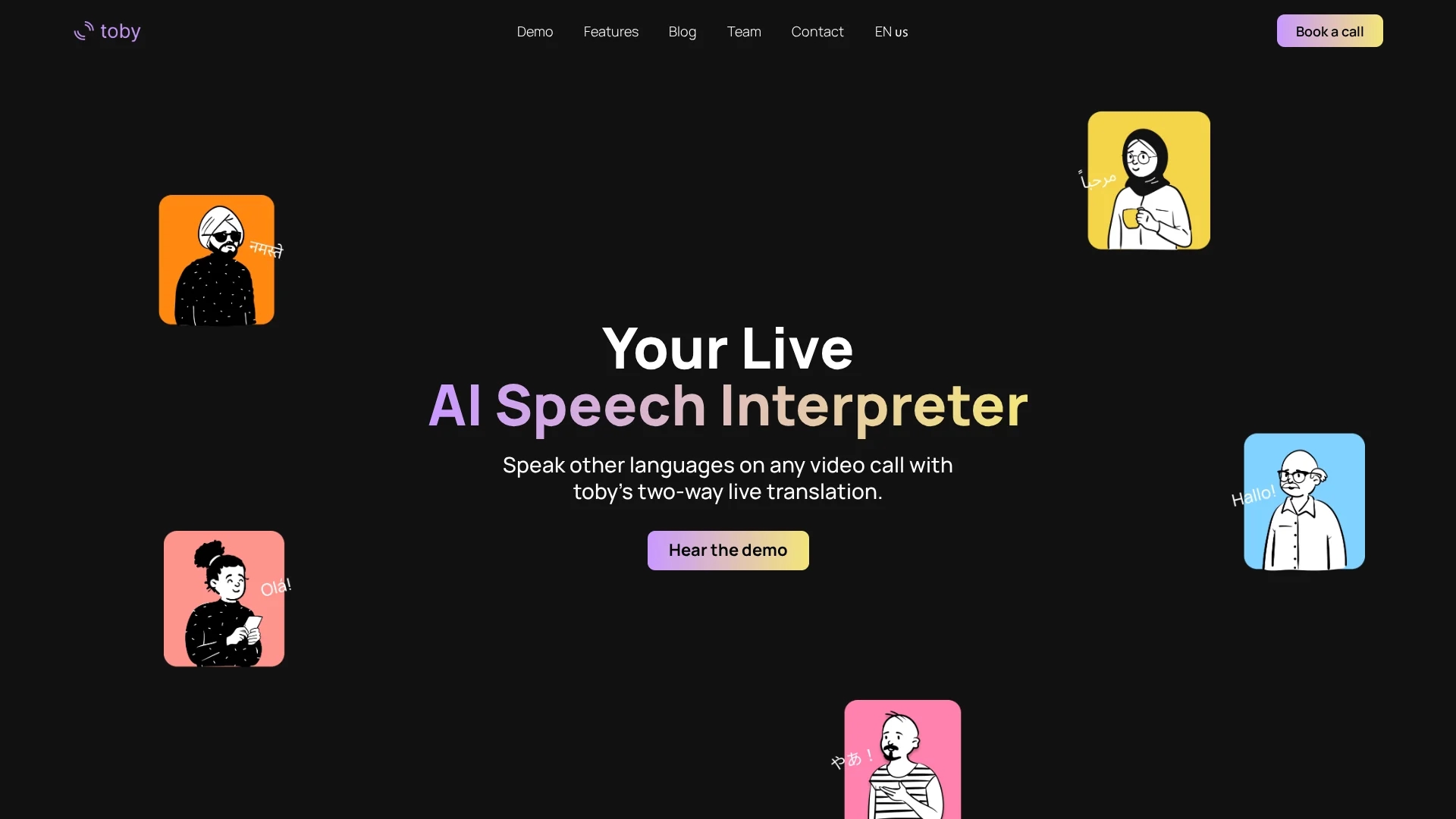 toby homepage