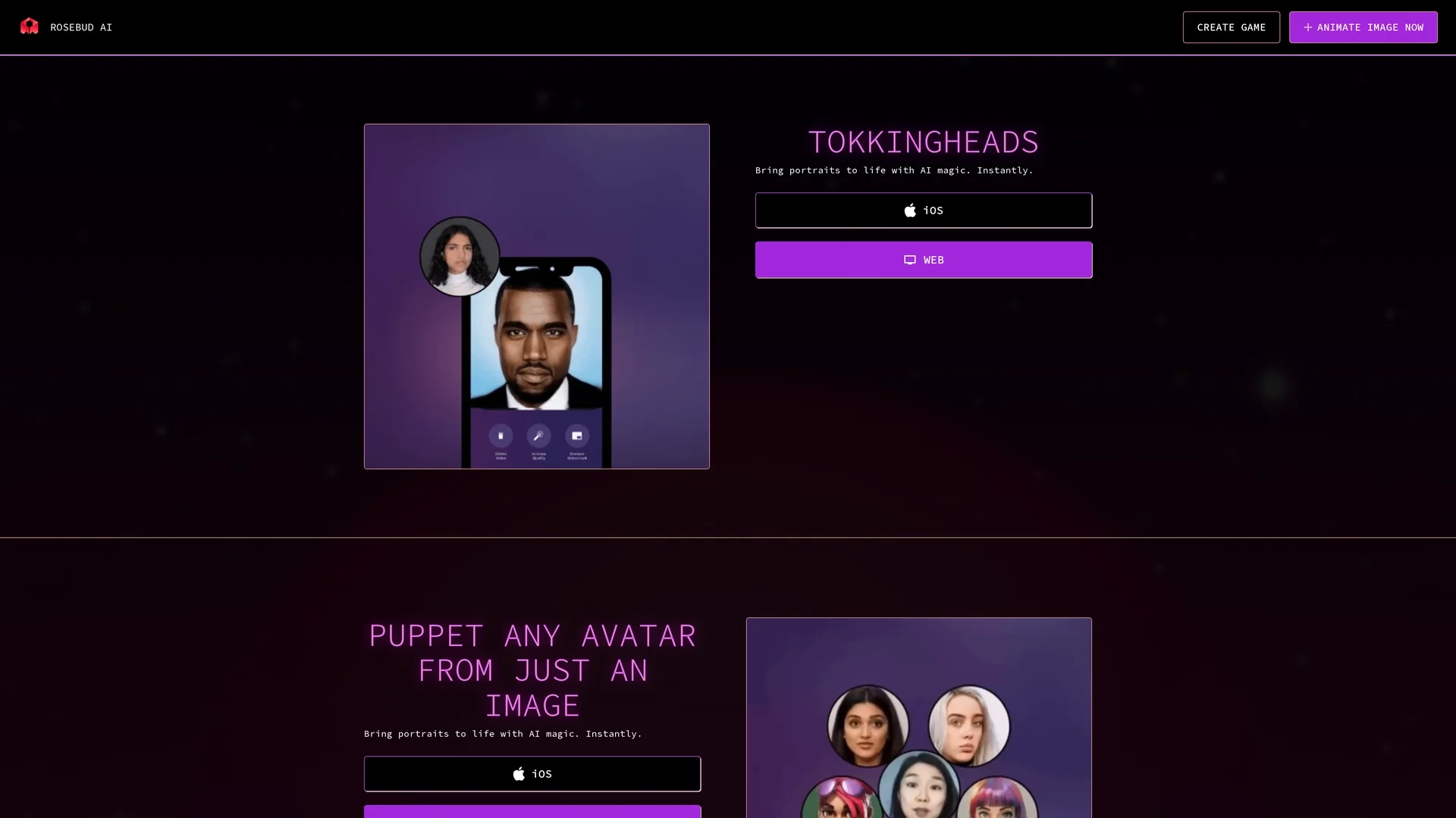 tokkingheads homepage