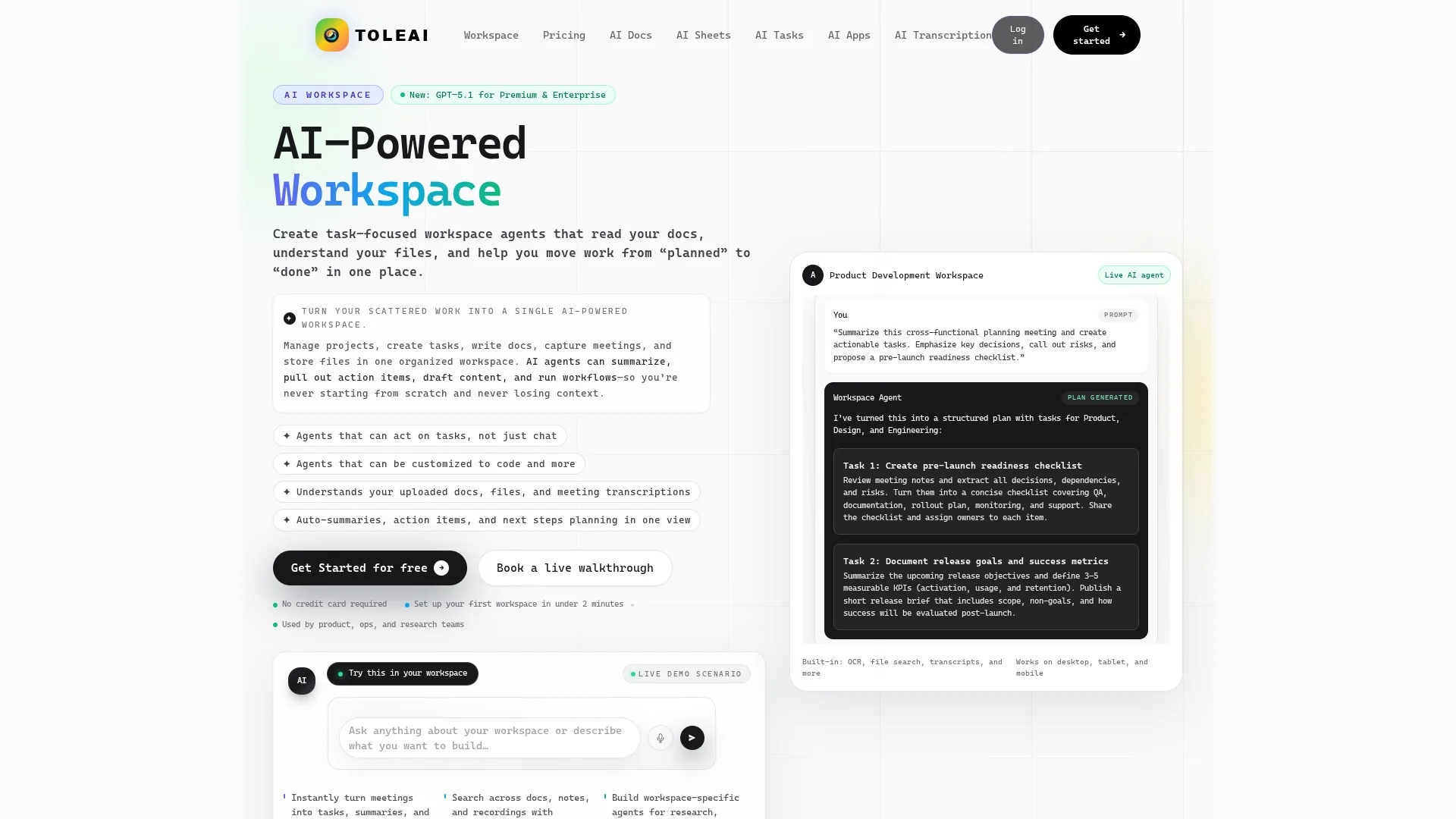 toleai homepage