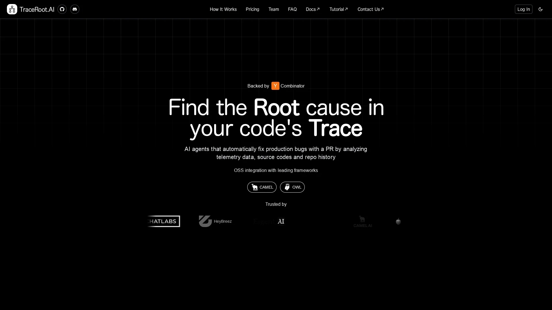 traceroot-ai homepage