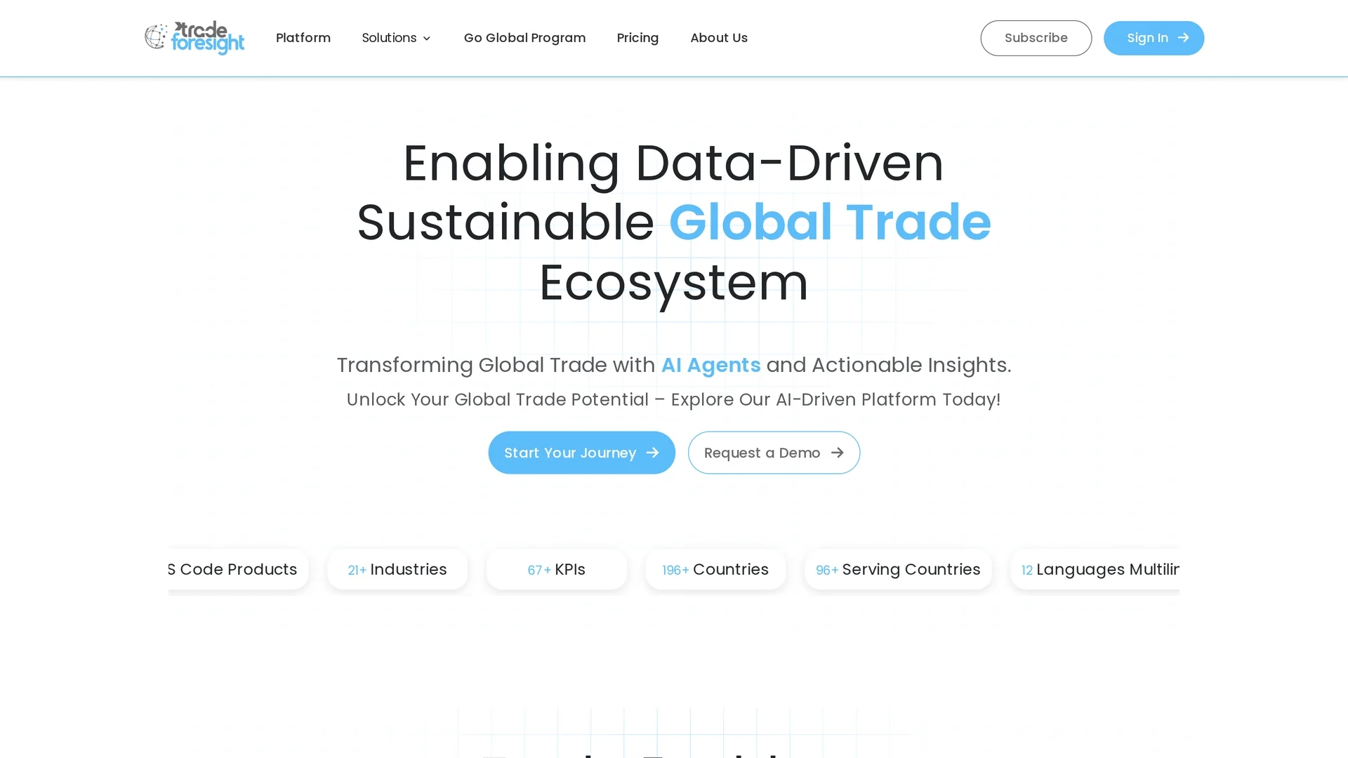 trade-foresight homepage