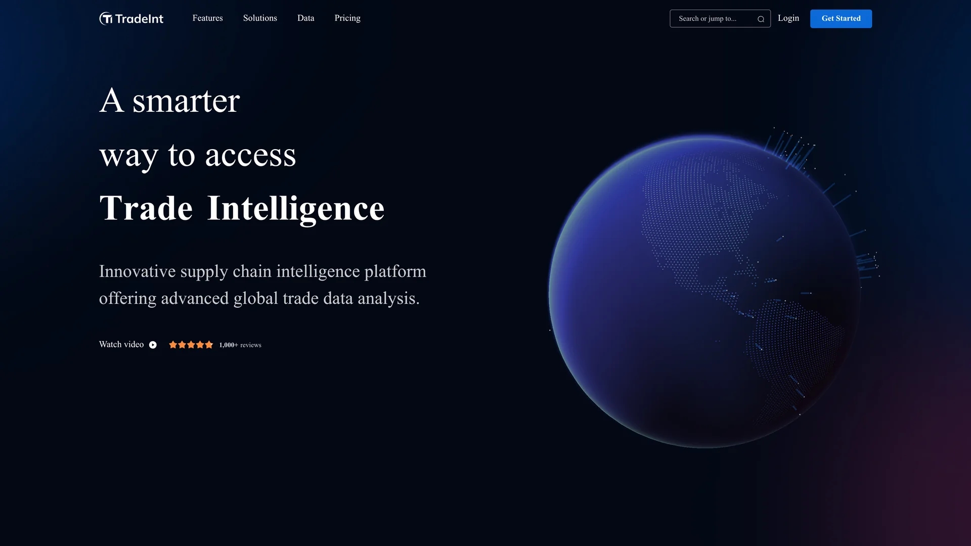 tradeint homepage